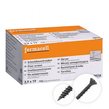 Fermacell Snelbouwschroeven 3,9x19mm 1000st/ds