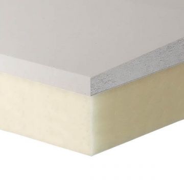 Gypsotherm gipsplaat met isolatie 2,6 x 1,2m x 12,5mm + 80mm