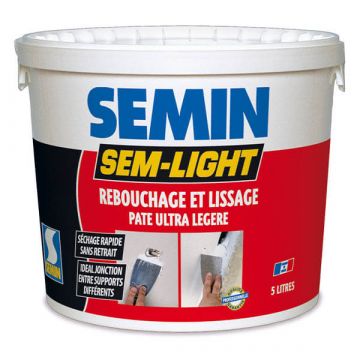 Semin Sem-Light Sneldrogende Plamuur 5L