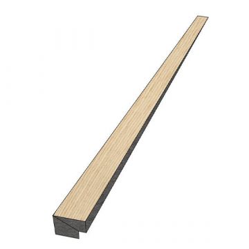 Tocca Legno eindprofiel | Invisible | 2700mm